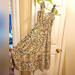 Floral Maxi Dress, Size M, Social Standard by Sanctuary